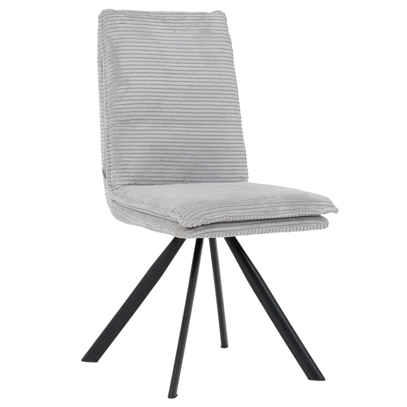 Трапезен стол ELY N - сив 86 N