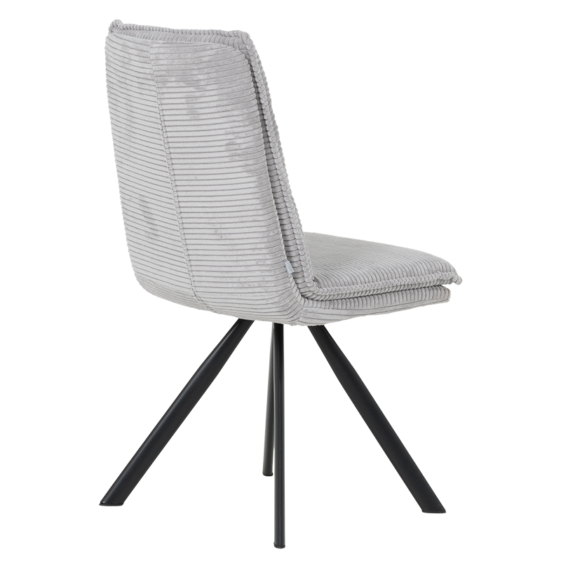 Трапезен стол ELY N - сив 86 N