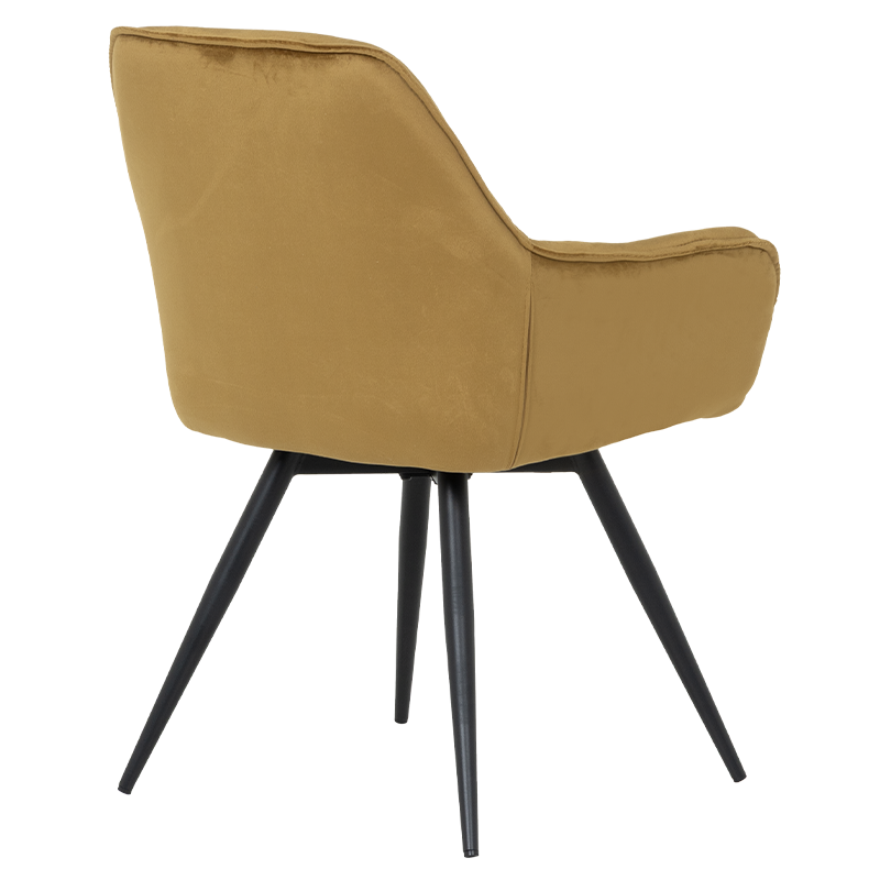 Трапезен стол LATINA PREMIUM - жълт