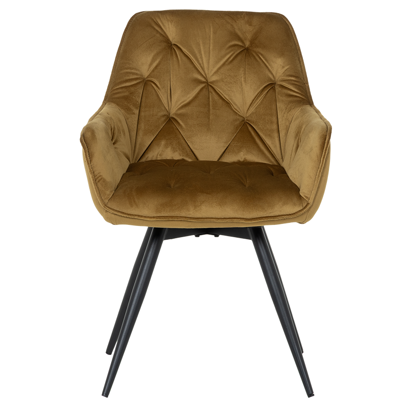 Трапезен стол LATINA PREMIUM - жълт