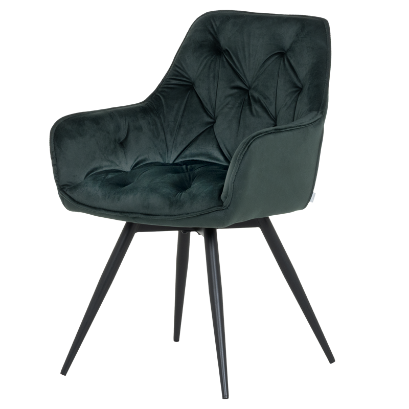 Трапезен стол LATINA PREMIUM - зелен