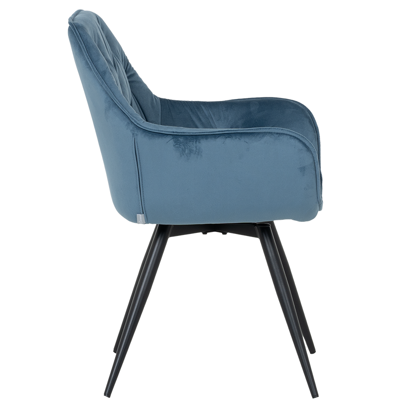 Трапезен стол LATINA PREMIUM - син