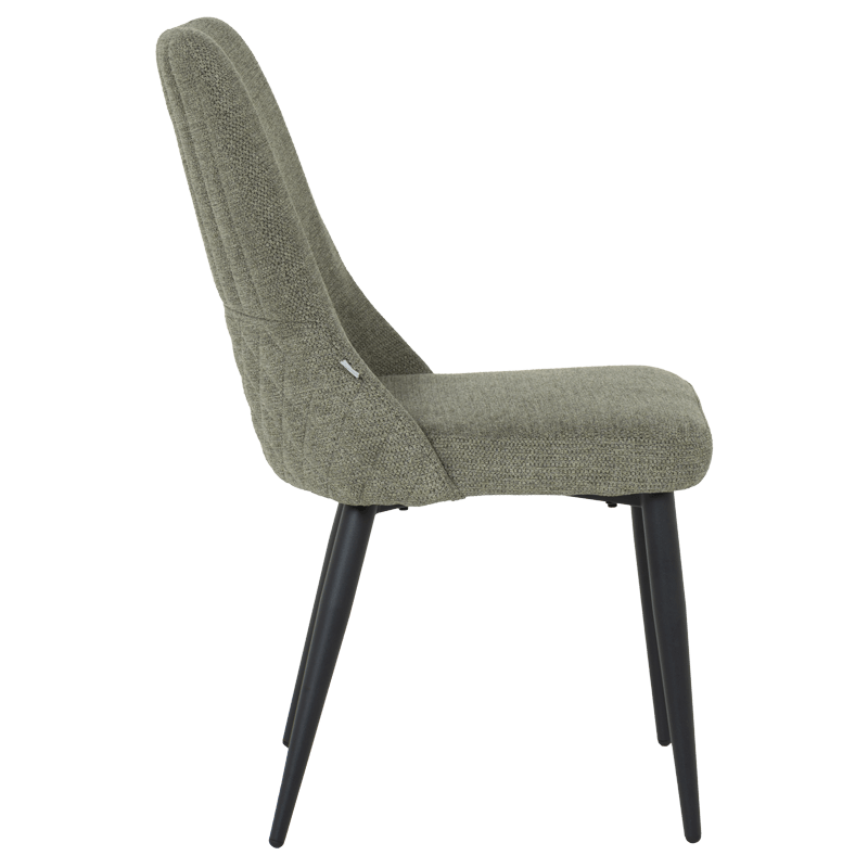 Трапезен стол SMITH - зелен QR