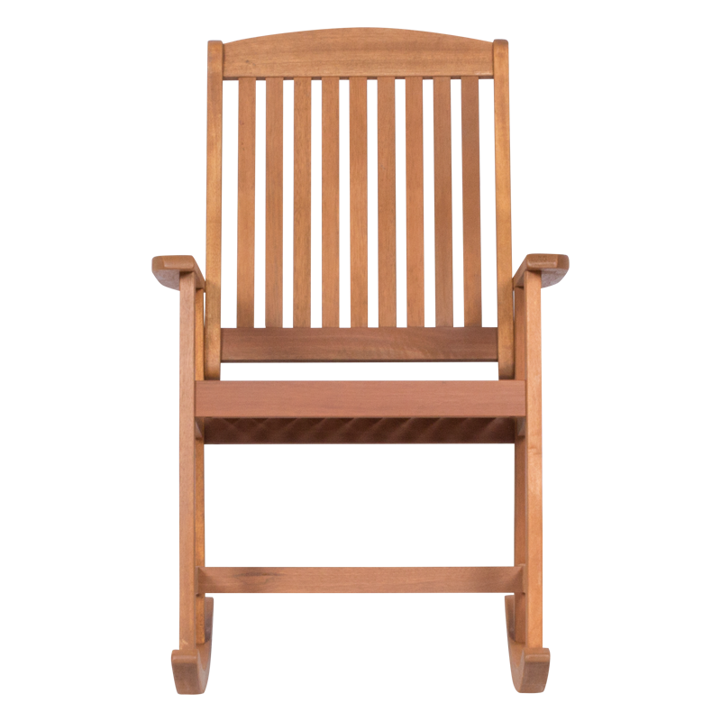 Люлеещ дървен градински стол NORA