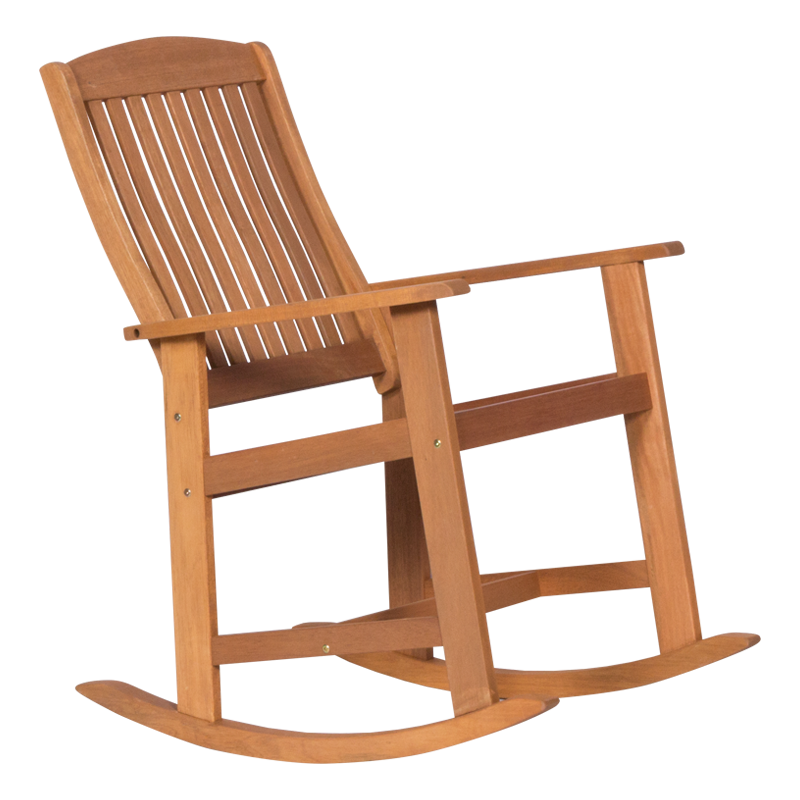 Люлеещ дървен градински стол NORA