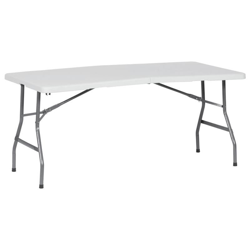 Сгъваемa кетъринг маса Carmen 9941 - бяла
