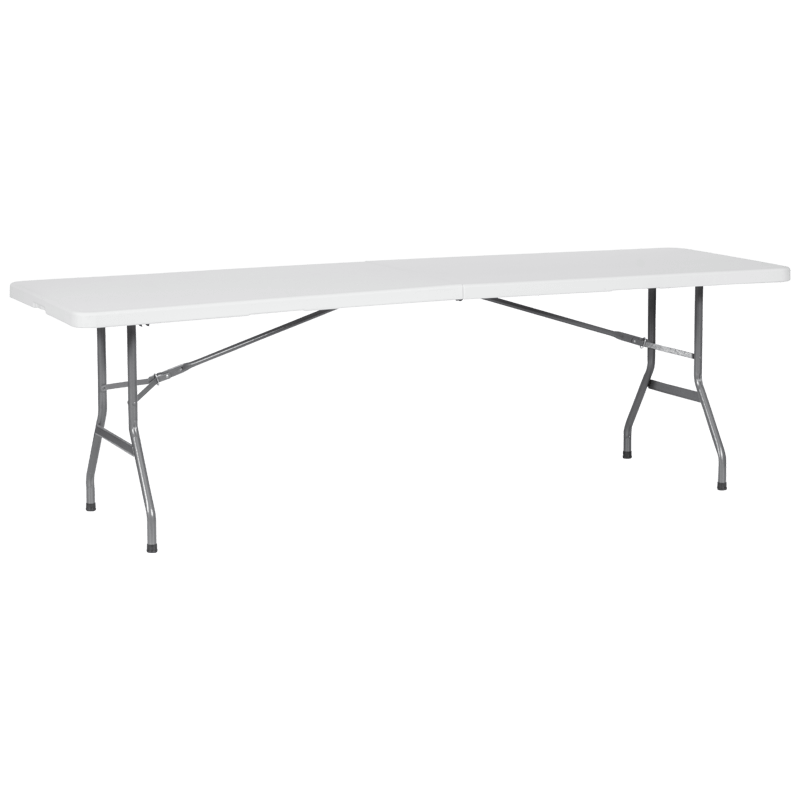 Сгъваемa кетъринг маса Carmen 9942 - бяла