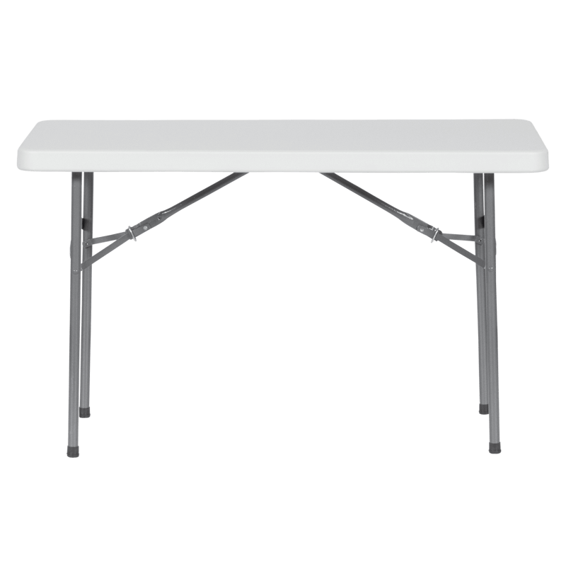 Сгъваемa кетъринг маса Carmen 9943 - бяла