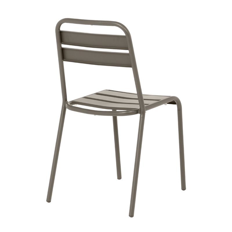 Метален градински стол ABA - капучино