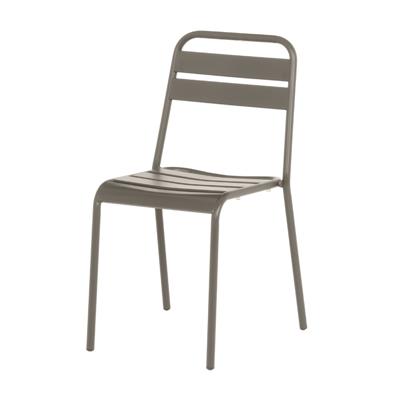 Метален градински стол ABA - капучино