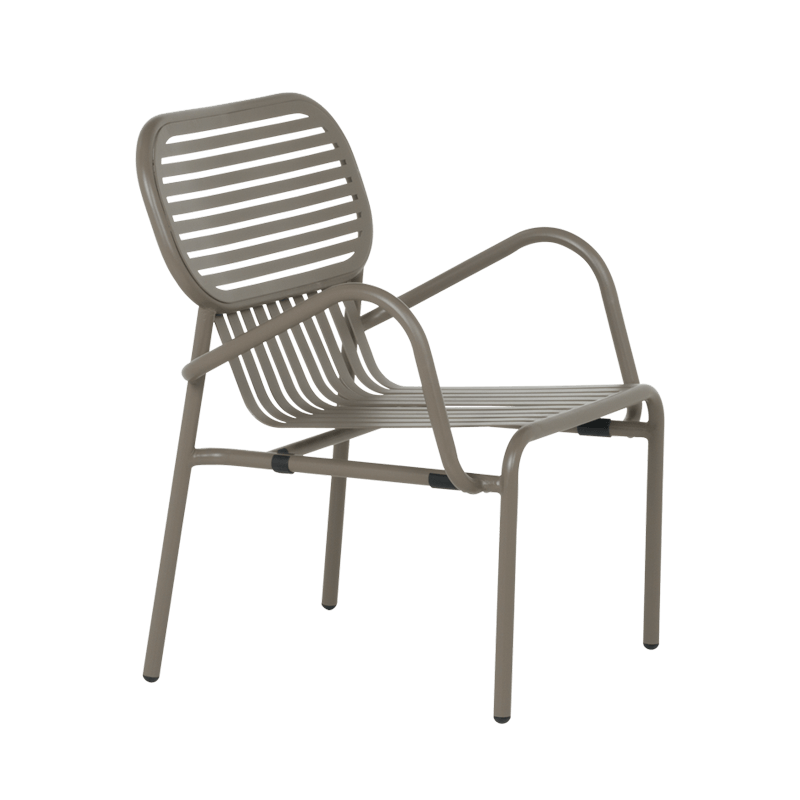 Метален градински стол JALINGO - капучино