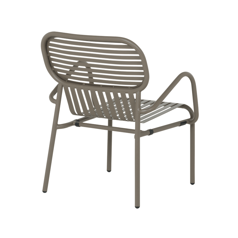 Метален градински стол JALINGO - капучино