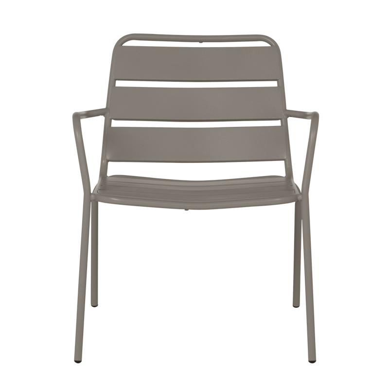 Метален градински стол SAKI - капучино