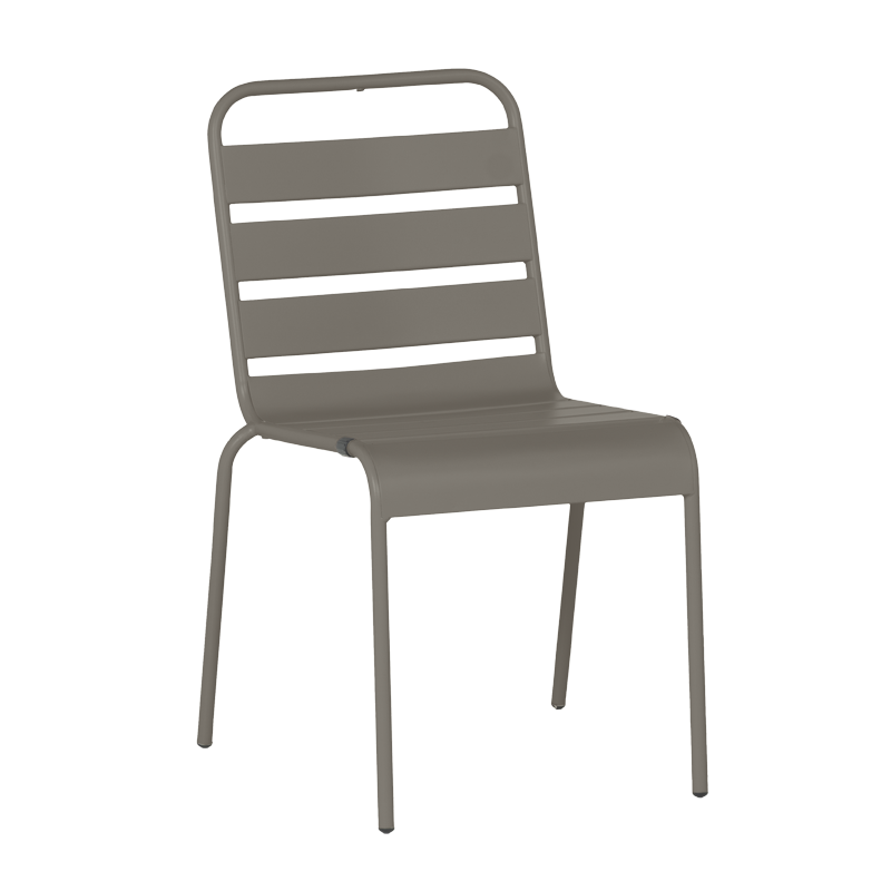 Метален градински стол MURI - капучино