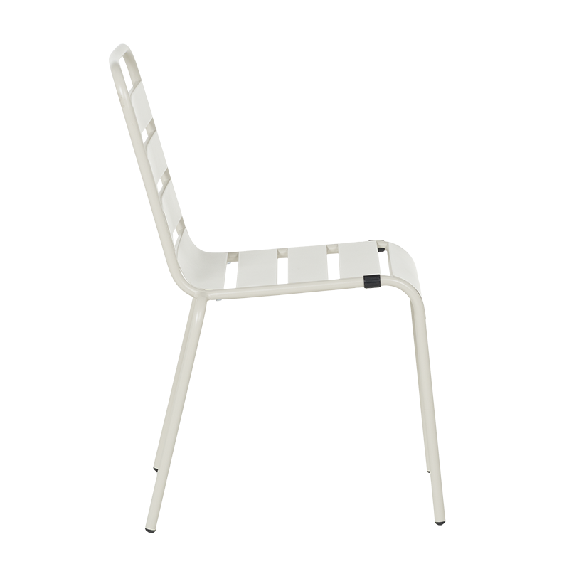 Метален градински стол MURI - светлосив