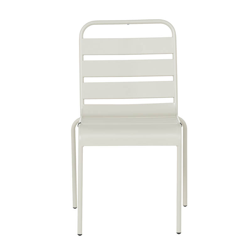 Метален градински стол MURI - светлосив