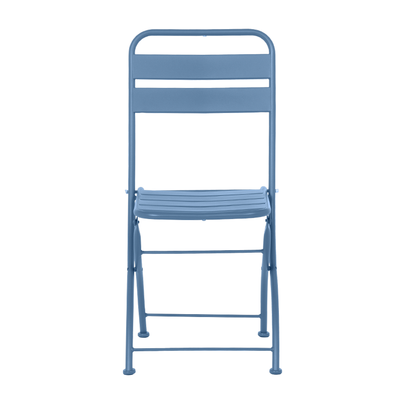 Сгъваем кетъринг стол YOM - тъмносин