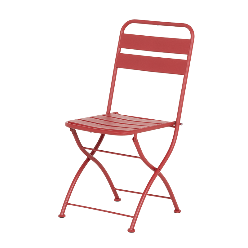 Сгъваем кетъринг стол YOM - червен