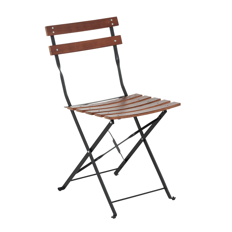 Сгъваем кетъринг стол GOMBE - орех