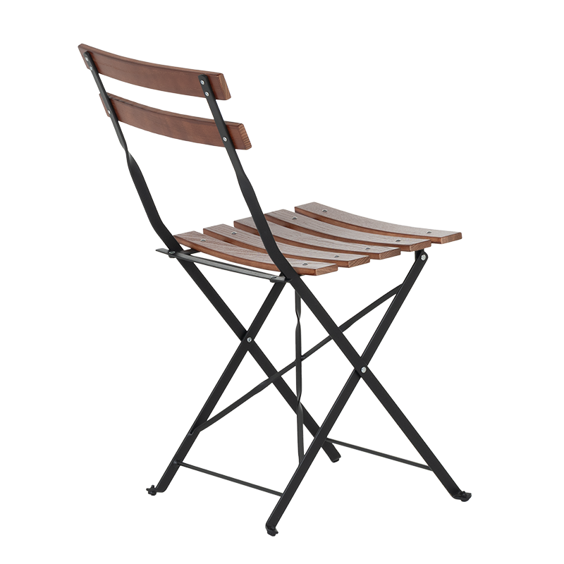 Сгъваем кетъринг стол GOMBE - орех