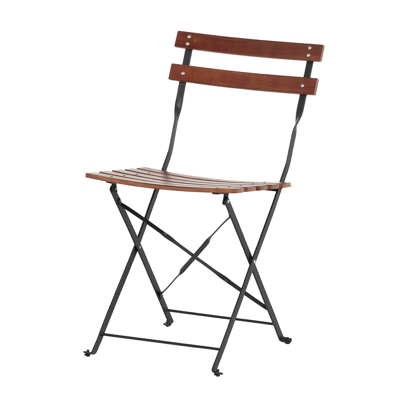 Сгъваем кетъринг стол GOMBE - орех