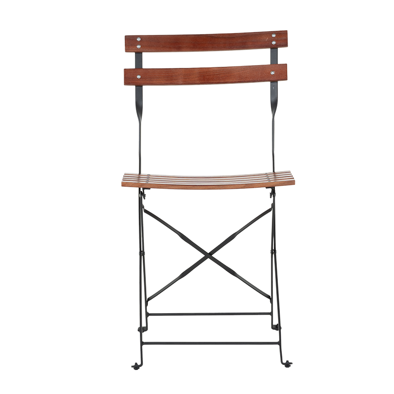 Сгъваем кетъринг стол GOMBE - орех