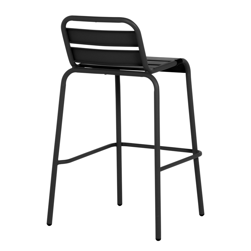 Кетъринг бар стол SHAKI - черен