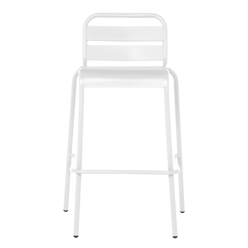 Кетъринг бар стол SHAKI - бял