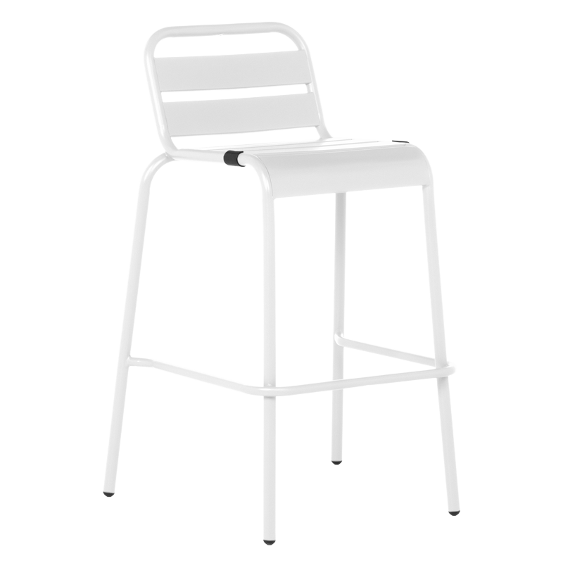 Кетъринг бар стол SHAKI - бял