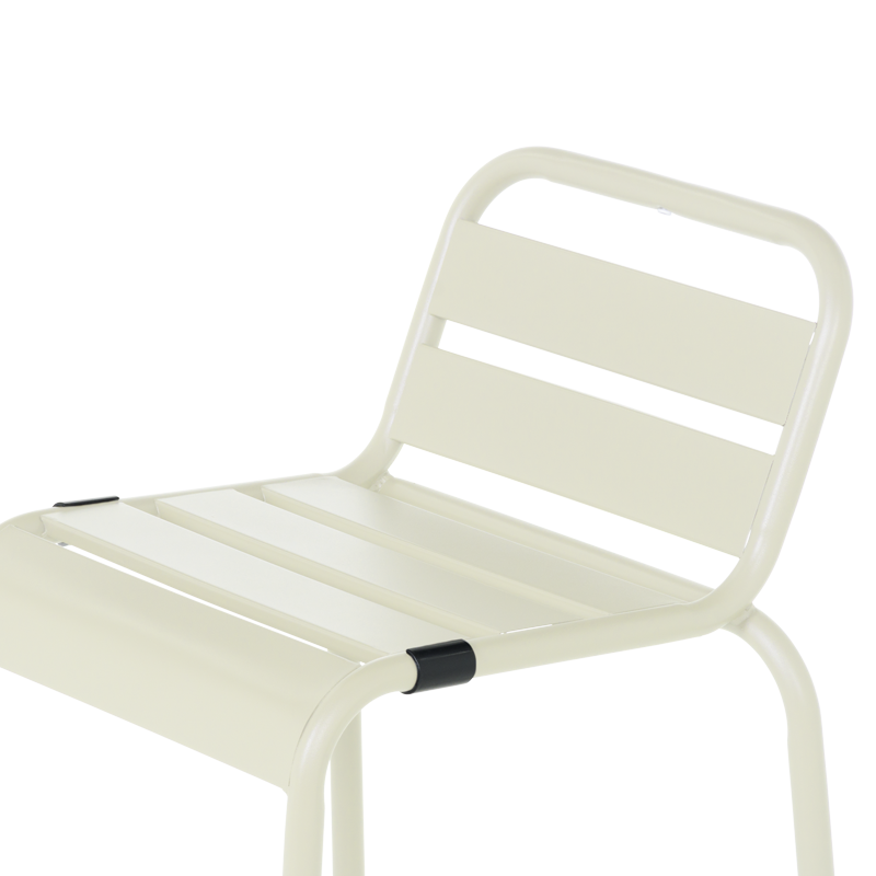 Кетъринг бар стол SHAKI - светлосив