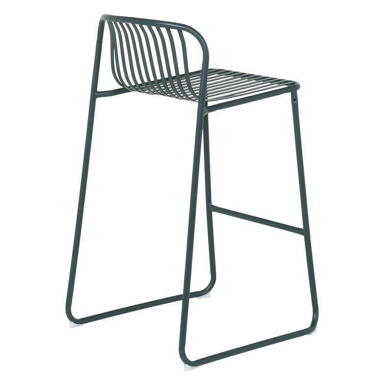 Кетъринг бар стол KISI - тъмнозелен