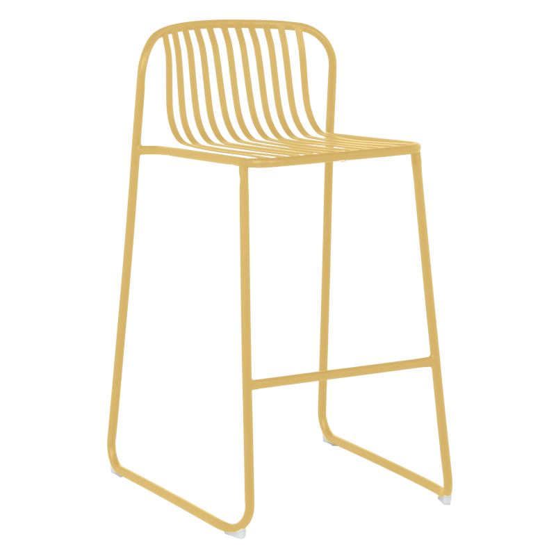 Кетъринг бар стол KISI - жълт