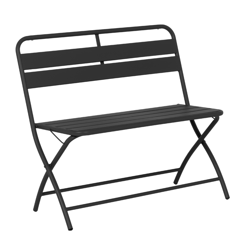 Сгъваема кетъринг пейка SAPELE - черна