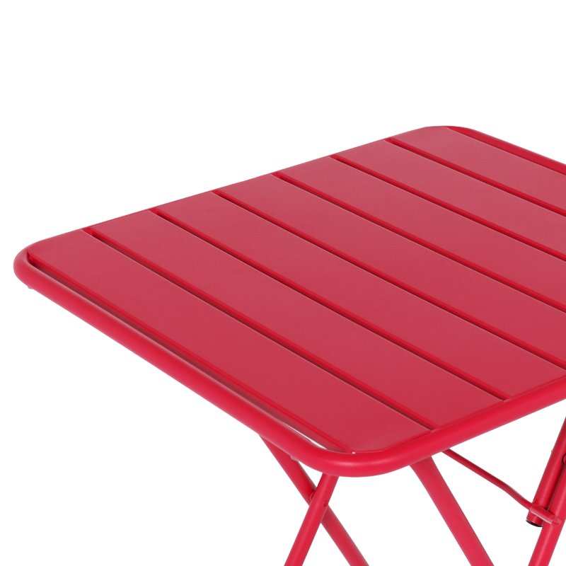 Сгъваема кетъринг маса OKENE - червена