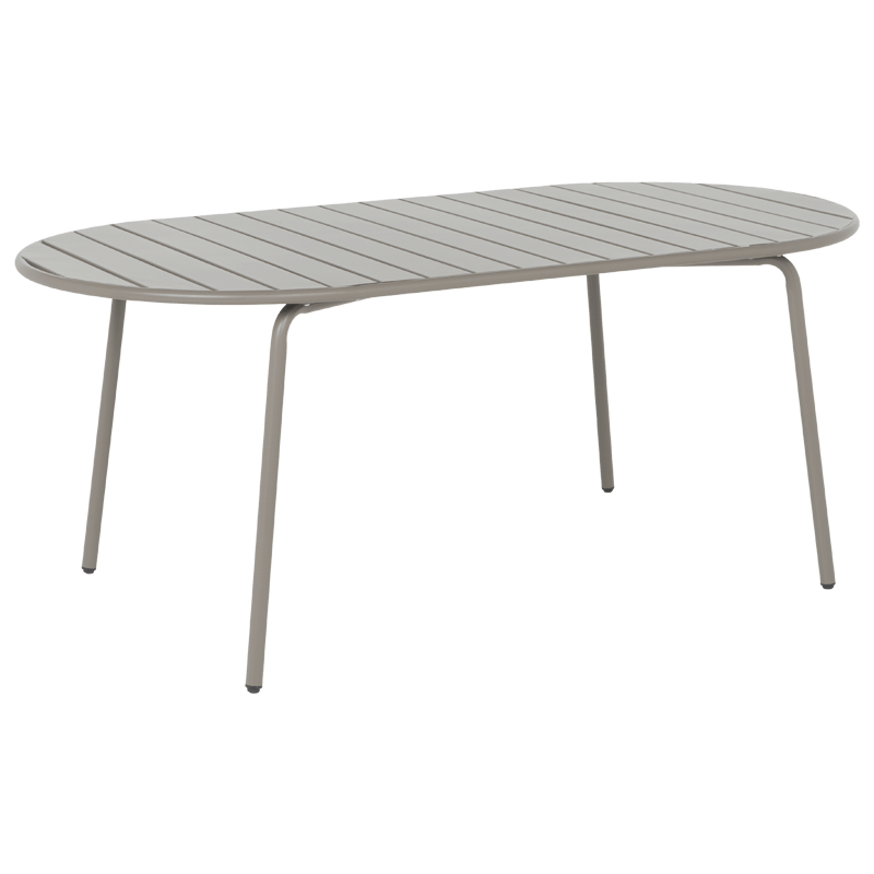 Метална градинска маса TARABA - капучино