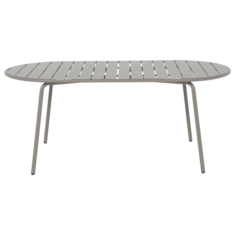 Метална градинска маса TARABA - капучино