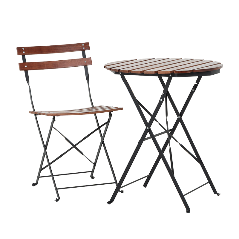 Сгъваема кетъринг маса KOKO - орех