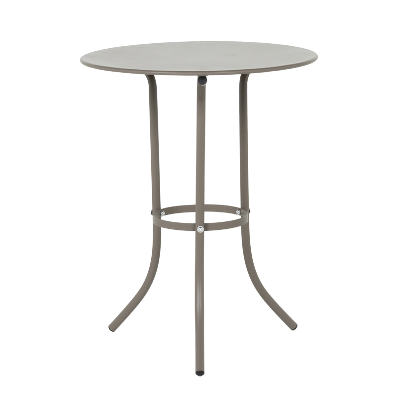 Метална градинска маса NIGER D 60 - капучино