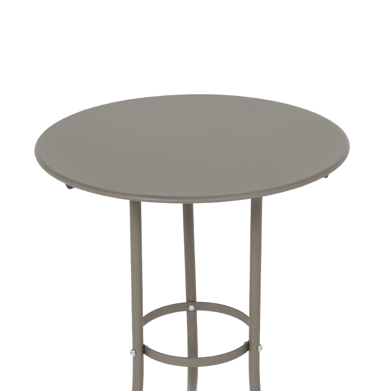 Метална градинска маса NIGER D 60 - капучино