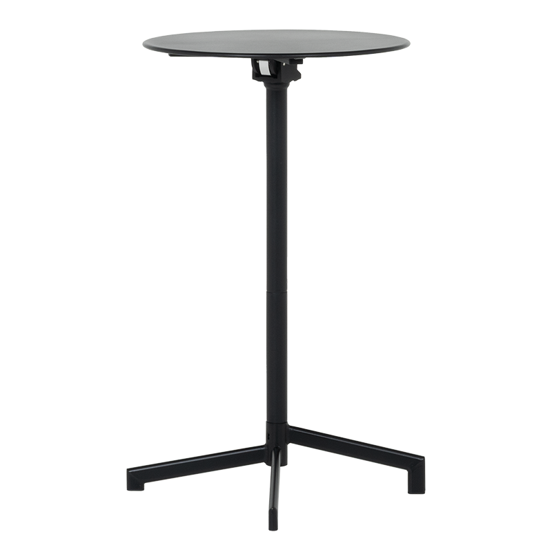 Сгъваема кетъринг бар маса BIDA - черна