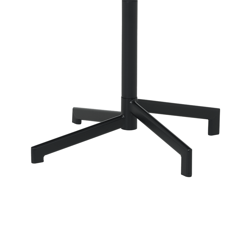 Сгъваема кетъринг бар маса BIDA - черна