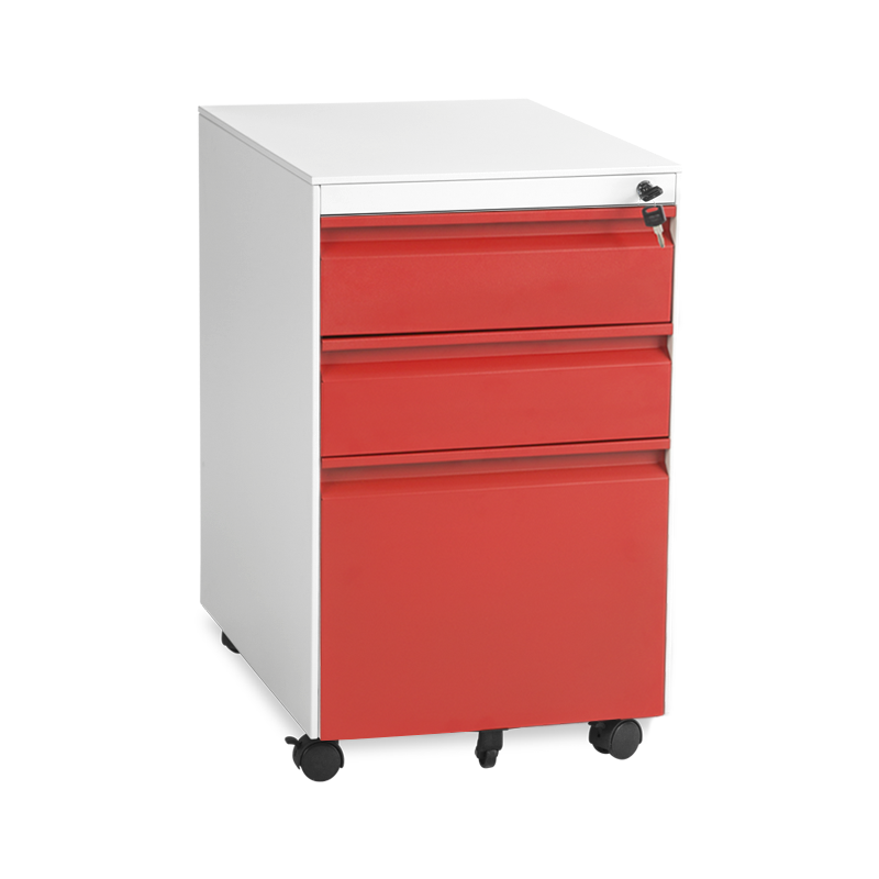 Офис контейнер Carmen CR-1249 L SAND - червен-сив