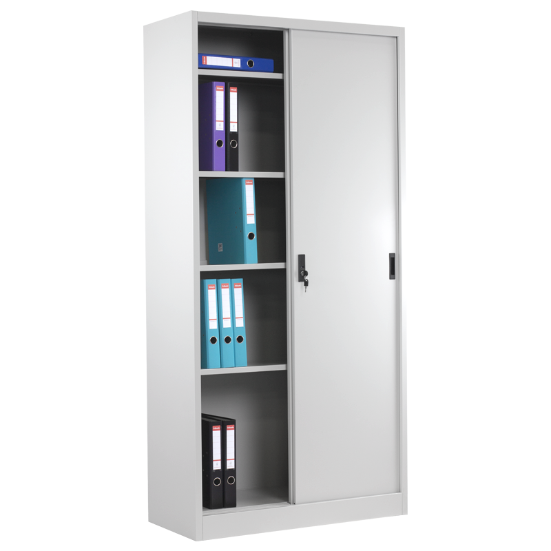 Метален шкаф Carmen CR-1266 J - сив