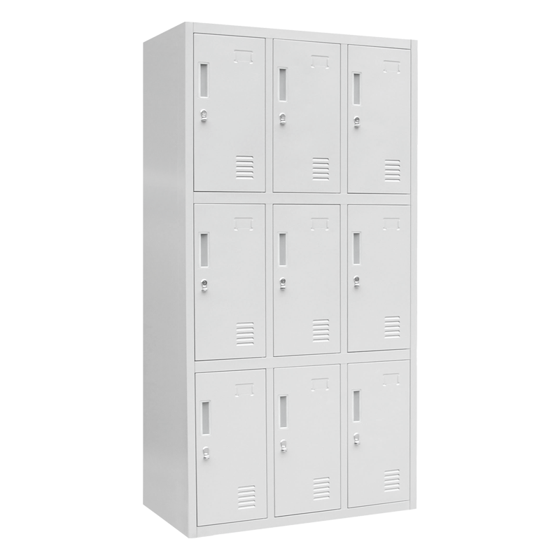 Метален шкаф Carmen CR-1274 J - сив