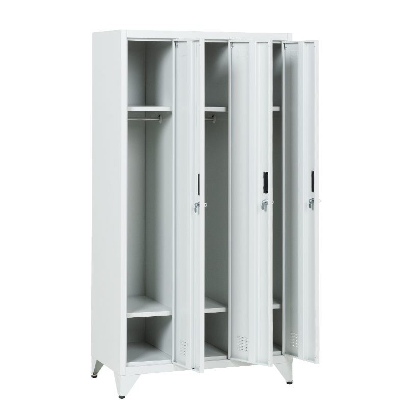 Метален шкаф Carmen CR-1295 K - сив