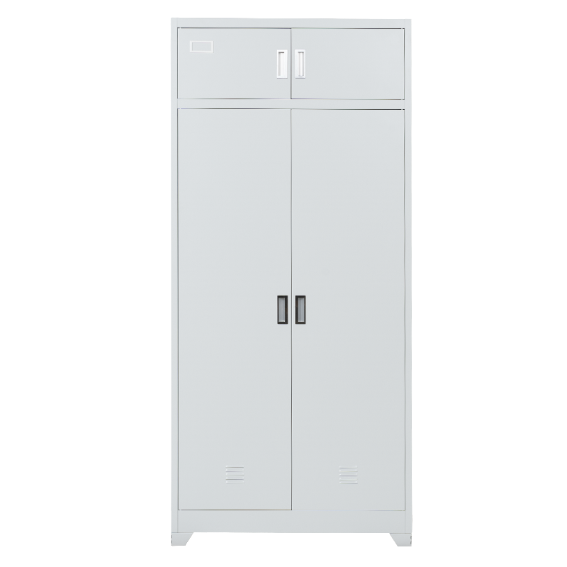 Метален шкаф Carmen CR-1229 GR - сив