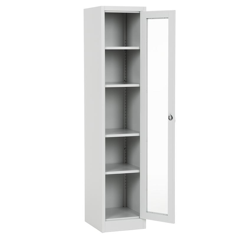 Метален шкаф Carmen CR-1001 L - сив