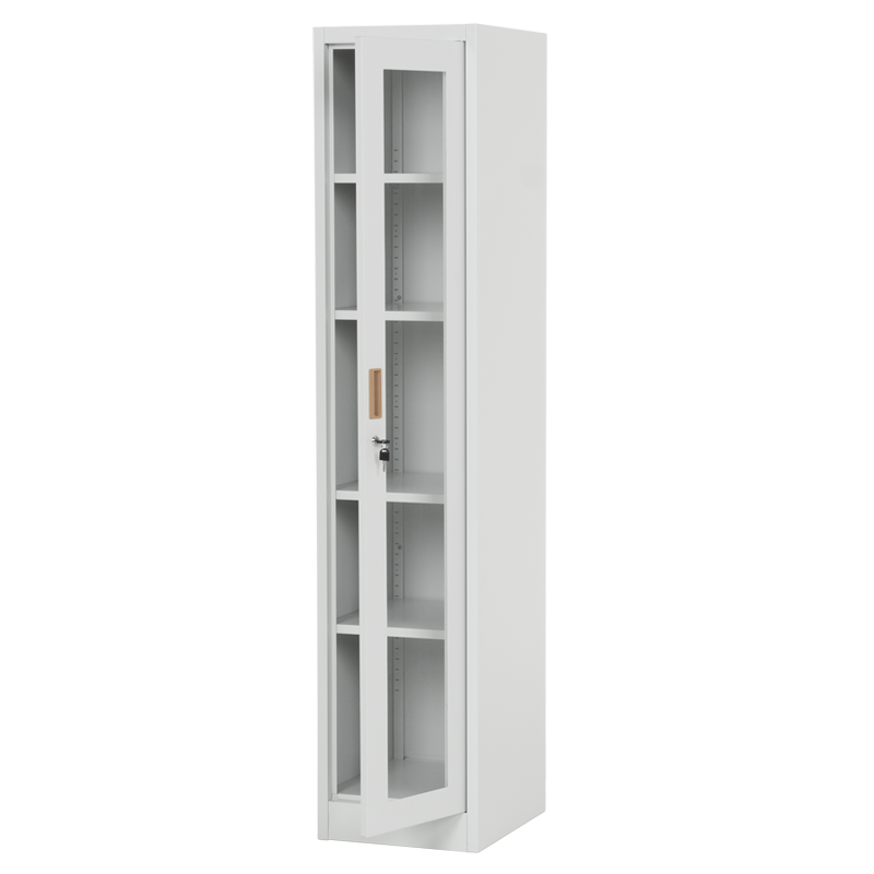 Метален шкаф Carmen CR-1001 L - сив