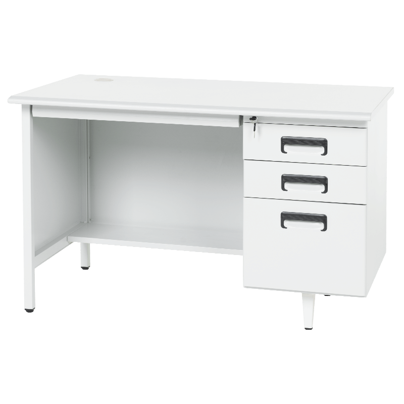 Метално бюро Carmen CR-1317 L - сиво