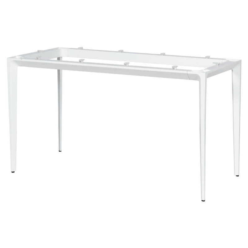 Метална рамка за бюро Carmen CR-1901 GR - бяла